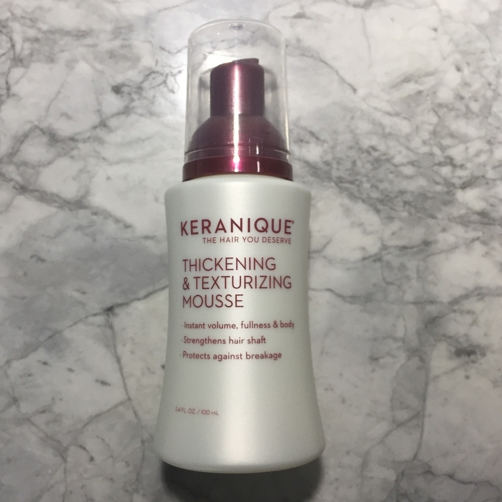 Keranique Thickening & Texturizing Mousse NEW